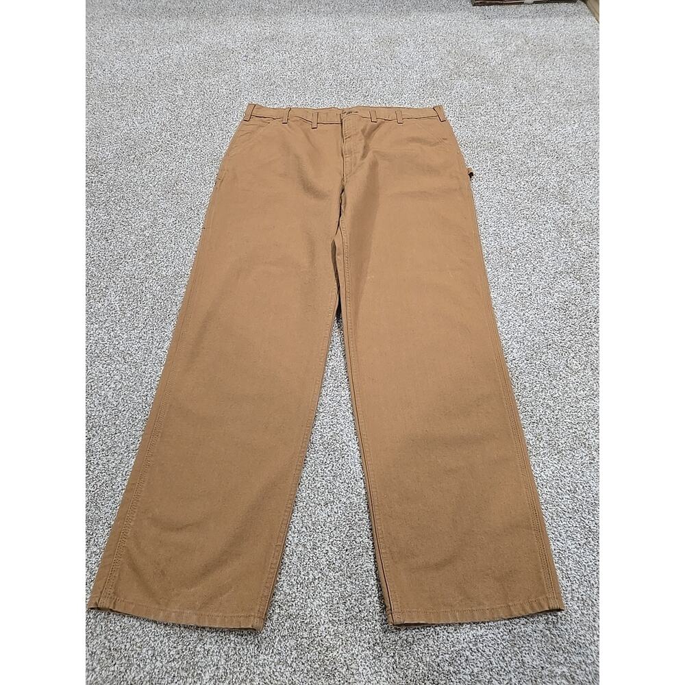 NEW Carhartt Men's Loose Fit Washed Duck Utility Work Pants Sz 44 x 36 #BN0011-M